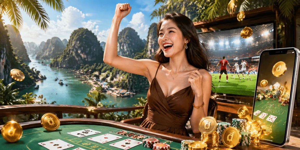Cảnh quan Ninh Bình kết hợp phong cách thưởng thức cà phê và giải trí trực tuyến Việt Nam